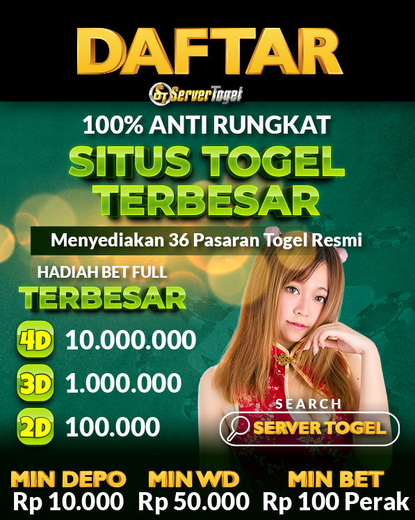 SERVERTOGEL > Bandar Togel Online dan Agen Togel 4D Resmi Indonesia