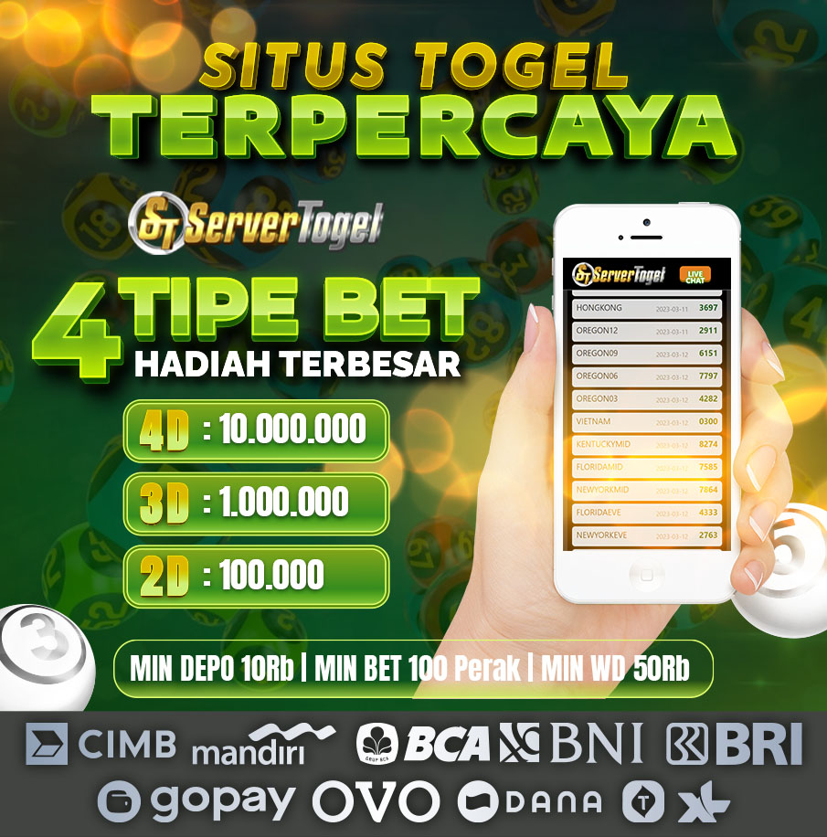 SERVERTOGEL 🔥 Situs Toto Togel Deposit Pulsa & Agen Toto Slot 4D Gacor Terpercaya